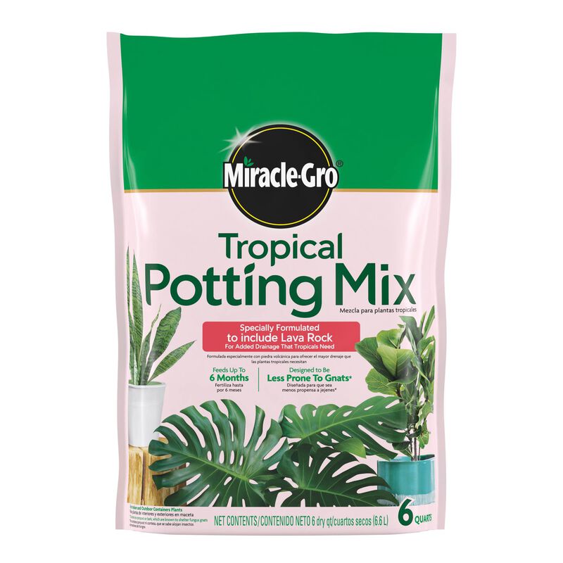 potting mix bag Miracle-Gro Tropical Potting Mix