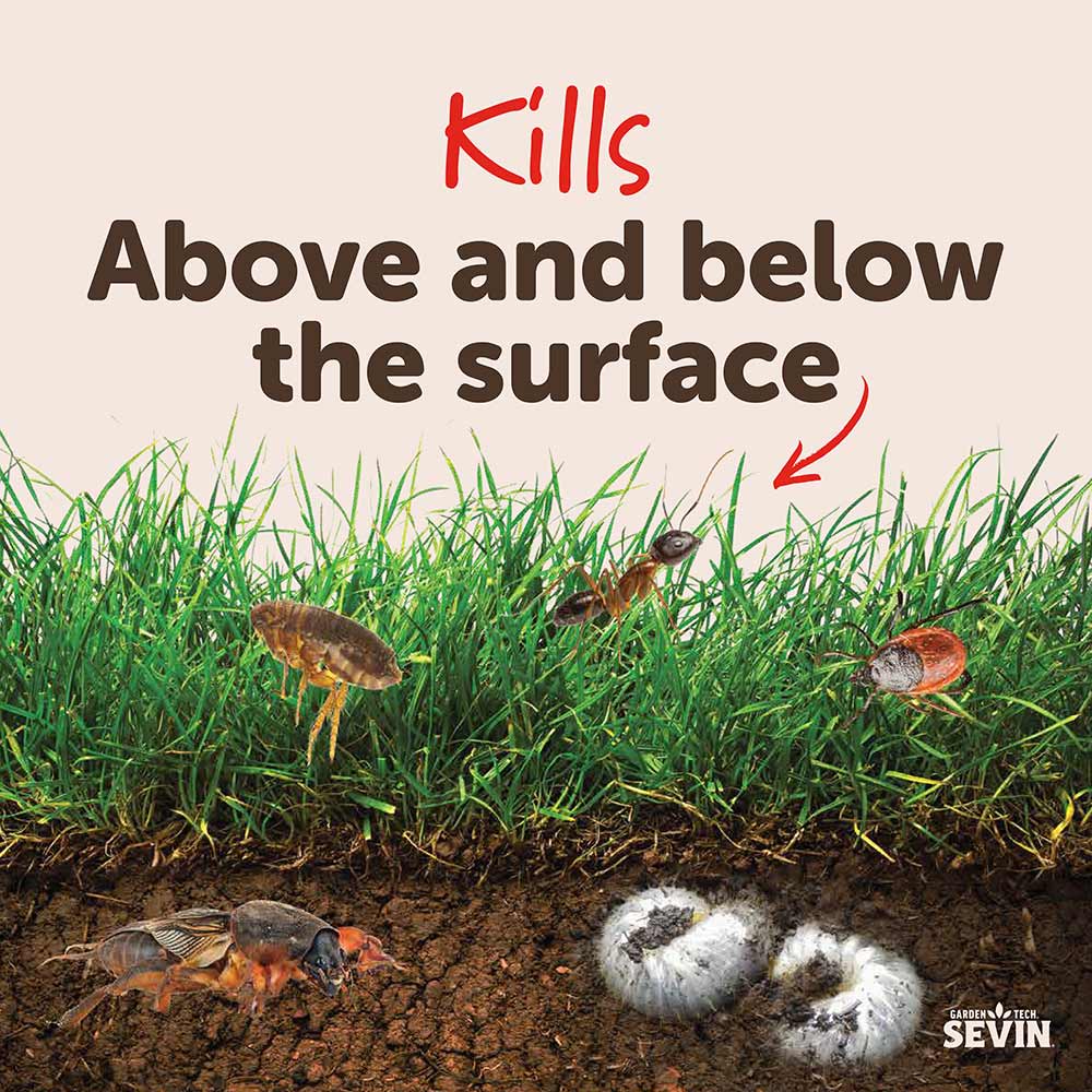 garden tech sevin insect killer Sevin Insect Killer Lawn Granules, 10 lbs