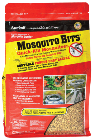 Summit Mosquito Bits for Control of Fungus Gnats in Plants, 30 oz
