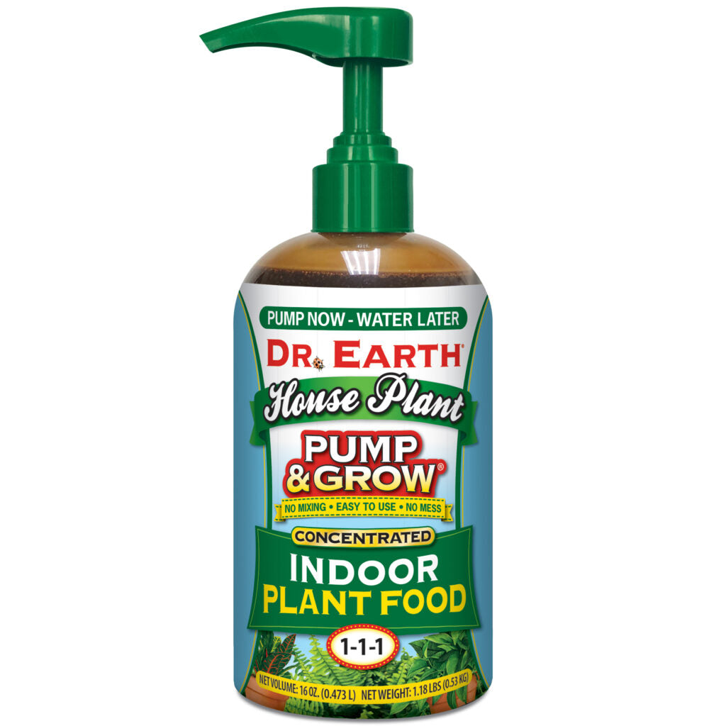 house plant doctor near me Dr. Earth Pump & Grow House Plant Liquid Plant Food 16 Oz