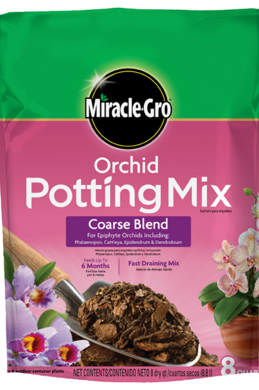 making orchid potting mix Miracle-Gro® Orchid Potting Mix Coarse Blend 8 qt. Bag – Southern Idaho Landscape Center