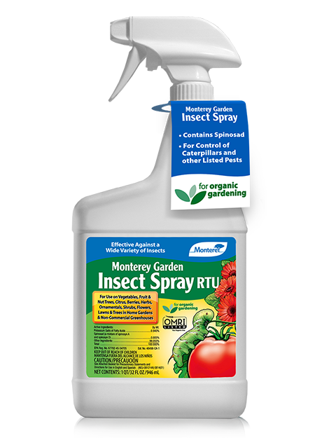 non toxic bug spray for vegetable garden Monterey Garden Insect Spray, Ready-to-Use, OMRI, 32 oz. – Southern Idaho Landscape Center