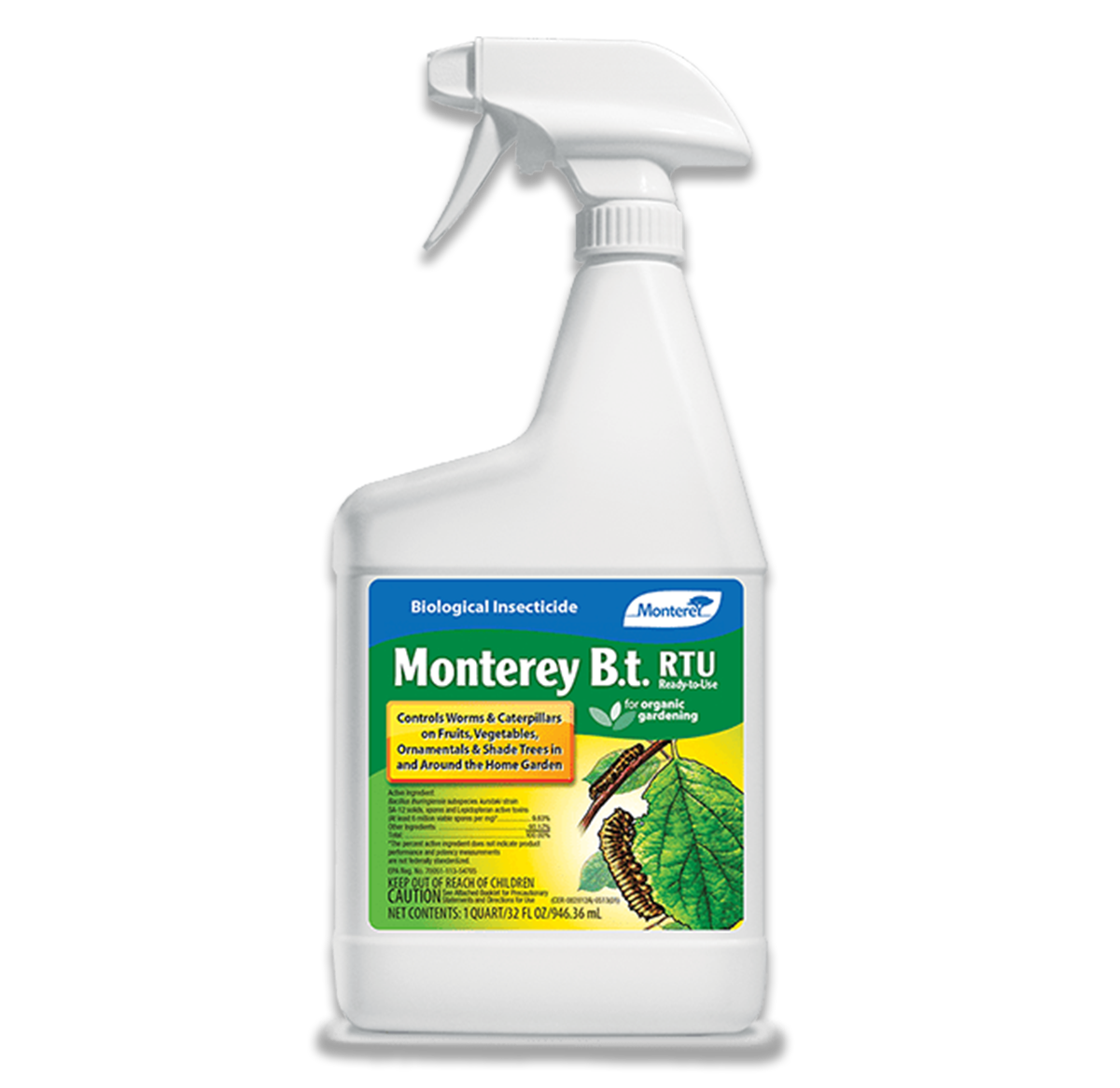 insecticide for bonsai tree Monterey B.t. (32 oz, RTU)