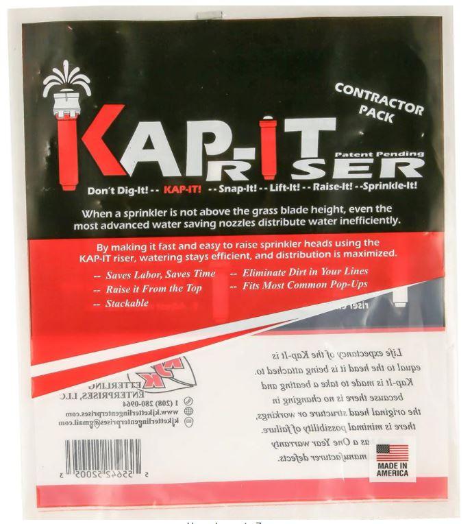 KAP-IT Pop-Up Sprinkler Riser Extension 1-1/2