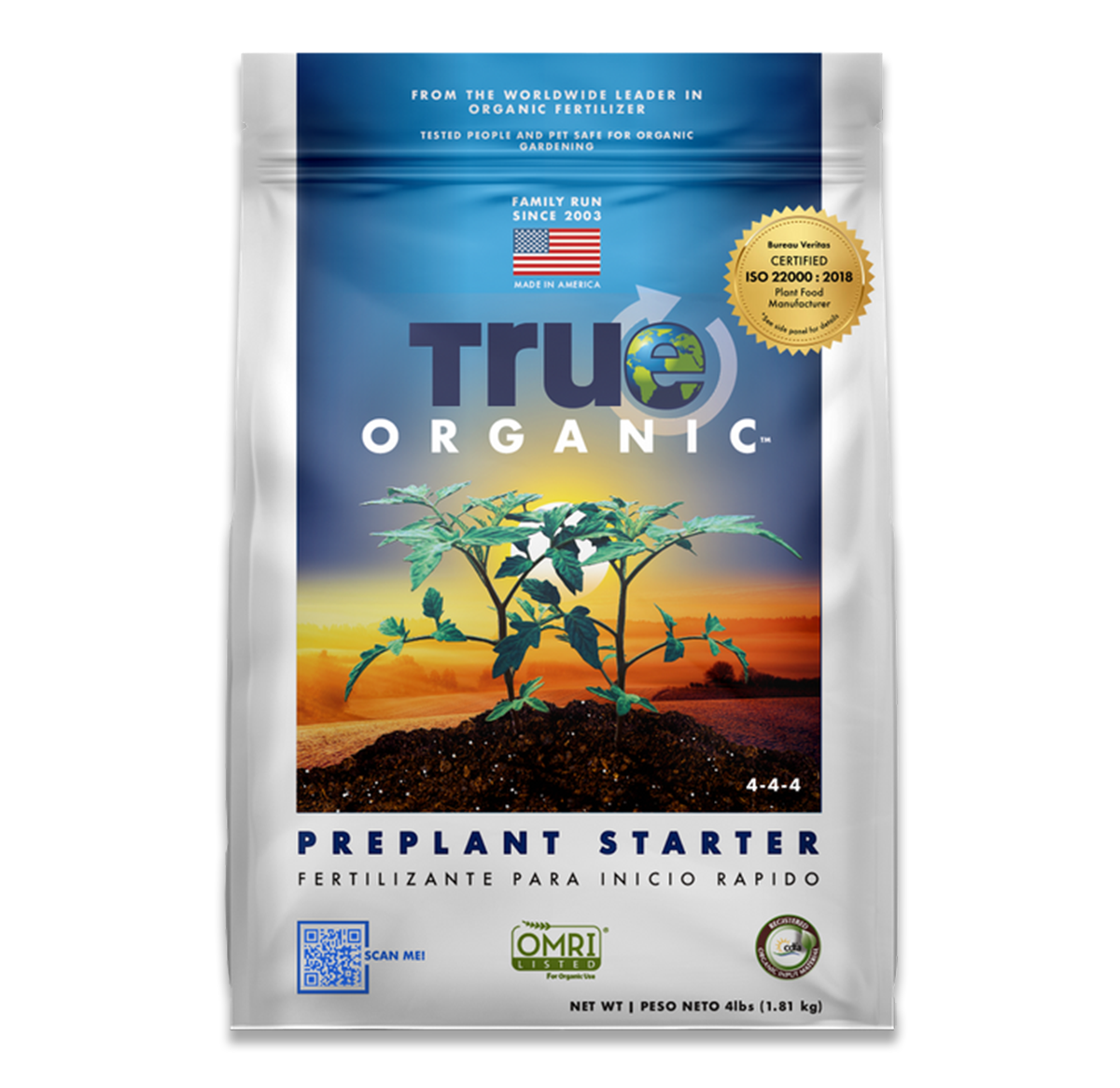 fertilizer plant near me True Organic Preplant Starter Food, 4-Lb