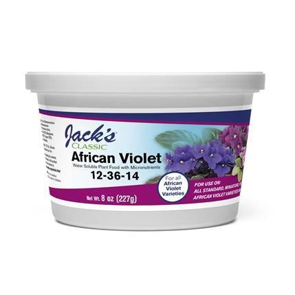 jacks plant fertilizer Jack's Classic African Violet 12-36-14 8 oz