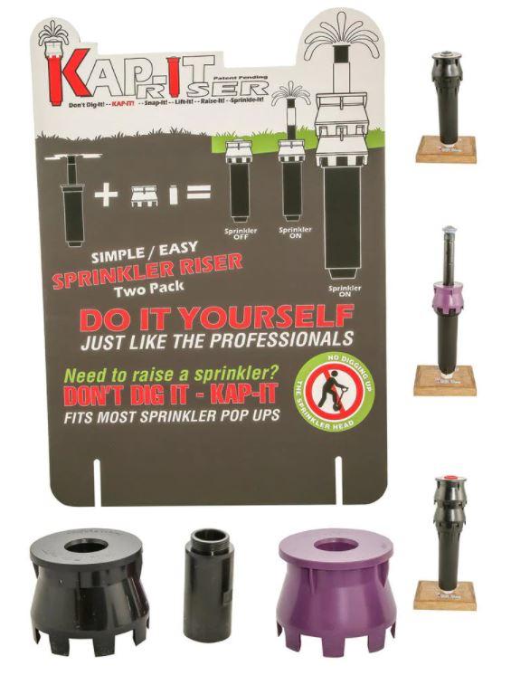 KAP-IT Pop-Up Sprinkler Riser Extension, 1-1/2